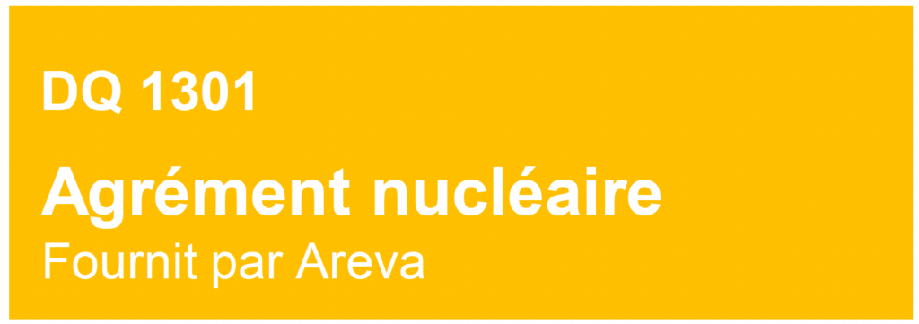 Agrément nucléaire Areva