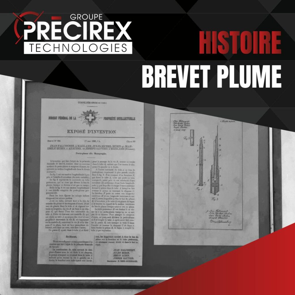 Histoire du brevet à plume